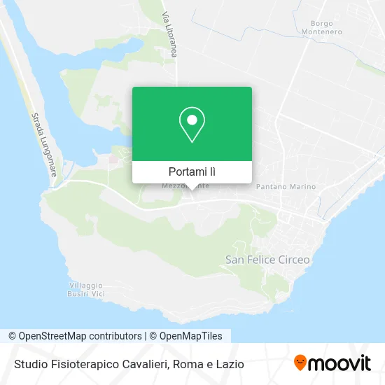 Mappa Studio Fisioterapico Cavalieri