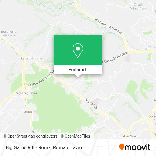 Mappa Big Game Rifle Roma