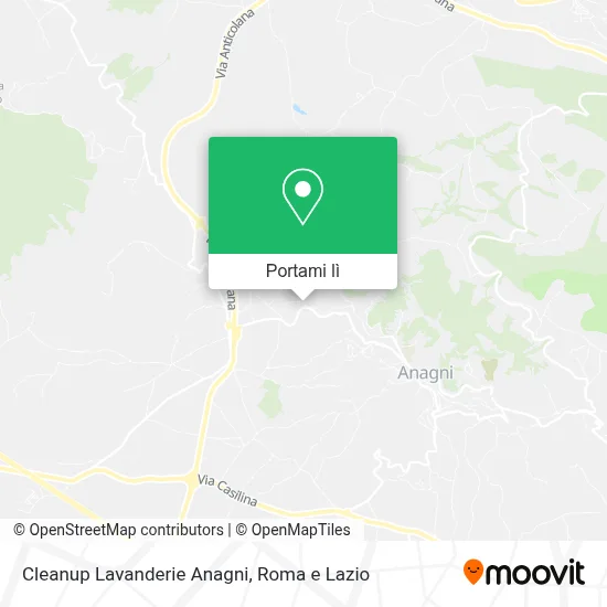 Mappa Cleanup Lavanderie Anagni