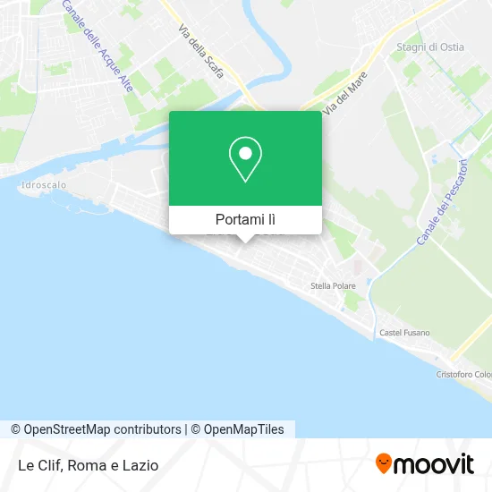 Mappa Le Clif