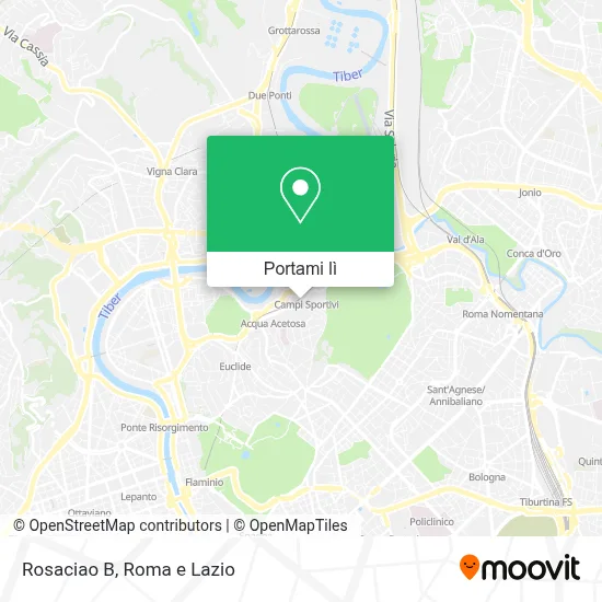 Mappa Rosaciao B