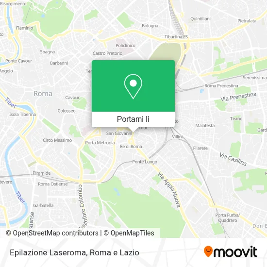 Mappa Epilazione Laseroma