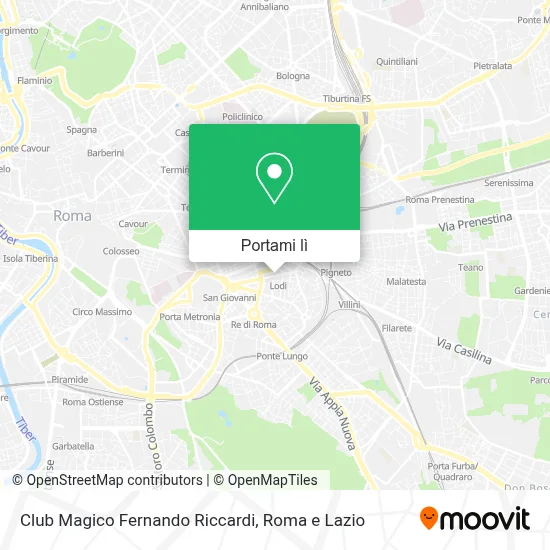 Mappa Club Magico Fernando Riccardi