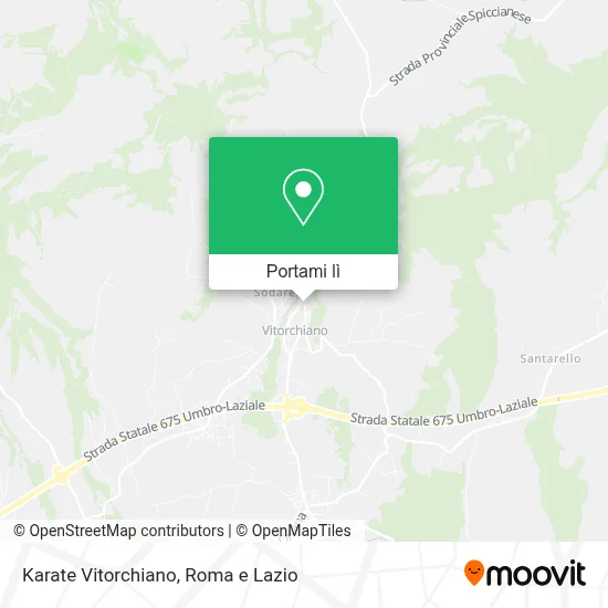 Mappa Karate Vitorchiano