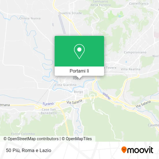 Mappa 50 Più