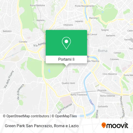 Mappa Green Park San Pancrazio