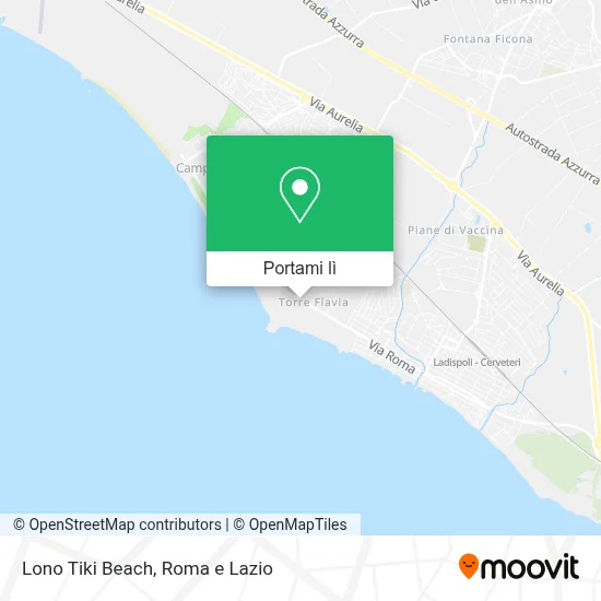 Mappa Lono Tiki Beach