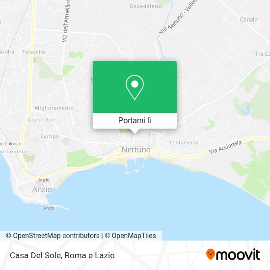 Mappa Casa Del Sole