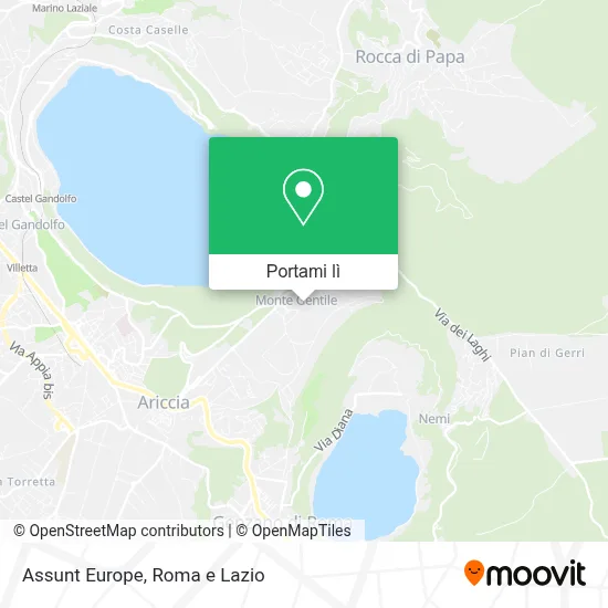 Mappa Assunt Europe