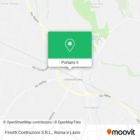 Mappa Finotti Costruzioni S.R.L.