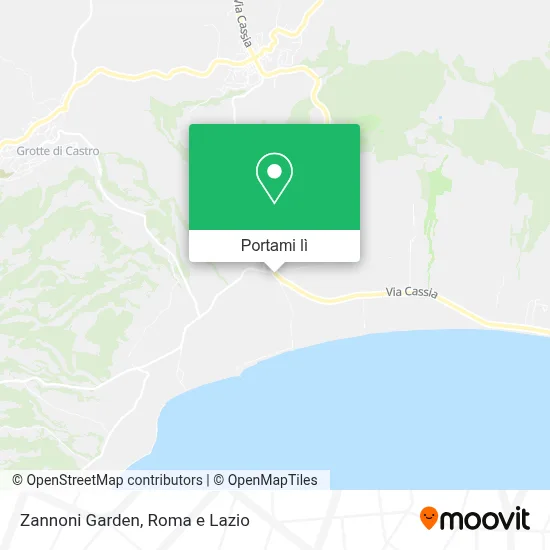 Mappa Zannoni Garden
