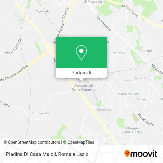 Mappa Piadina Di Casa Maioli
