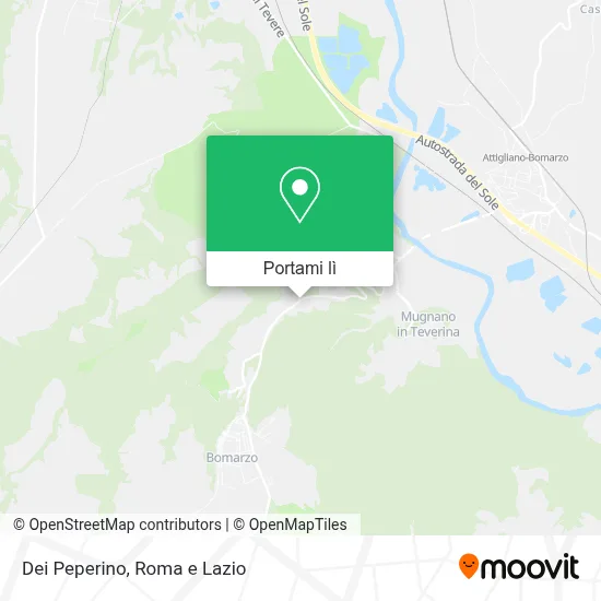 Mappa Dei Peperino