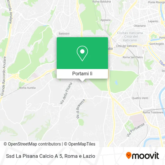 Mappa Ssd La Pisana Calcio A 5