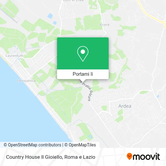 Mappa Country House Il Gioiello