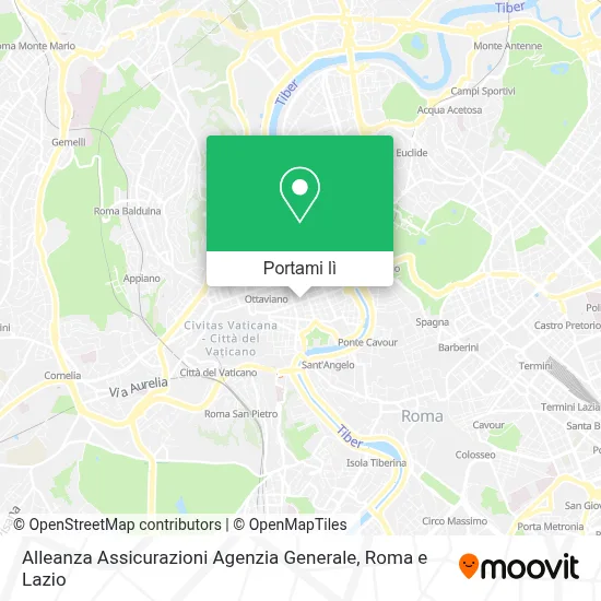 Mappa Alleanza Assicurazioni Agenzia Generale