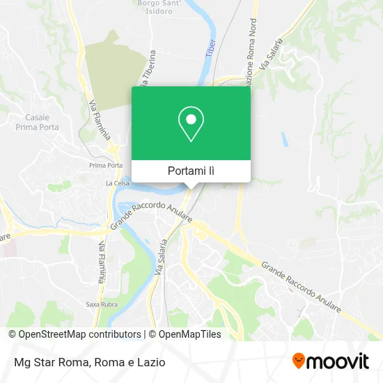 Mappa Mg Star Roma