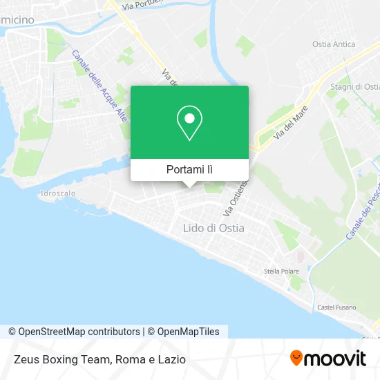 Mappa Zeus Boxing Team