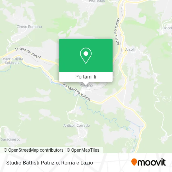 Mappa Studio Battisti Patrizio