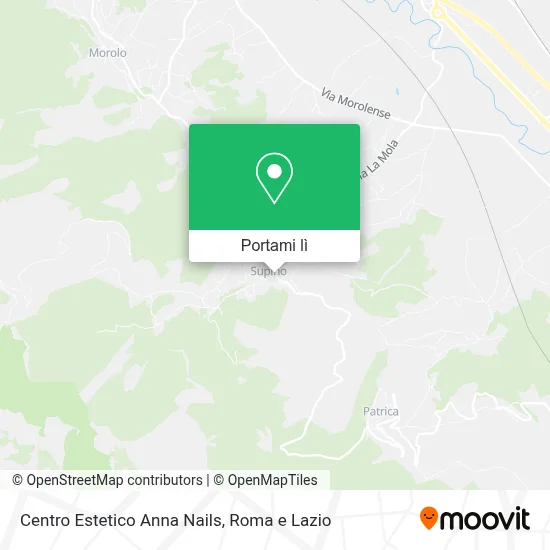 Mappa Centro Estetico Anna Nails