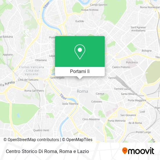 Mappa Centro Storico Di Roma