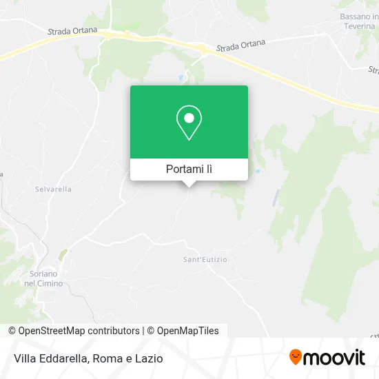 Mappa Villa Eddarella