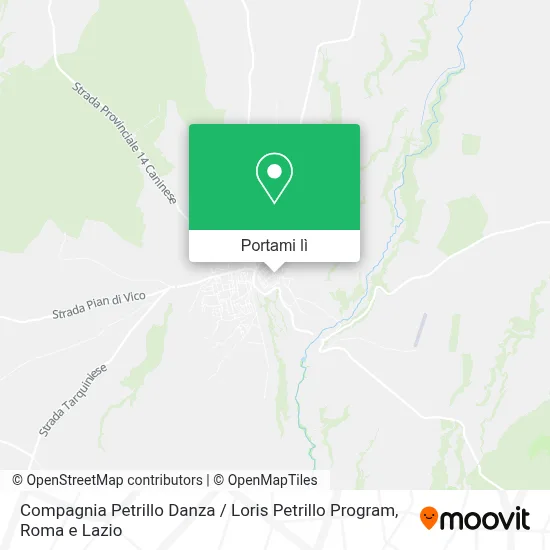 Mappa Compagnia Petrillo Danza / Loris Petrillo Program