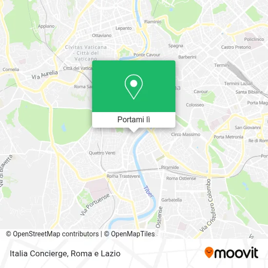 Mappa Italia Concierge