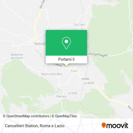 Mappa Cancellieri Station