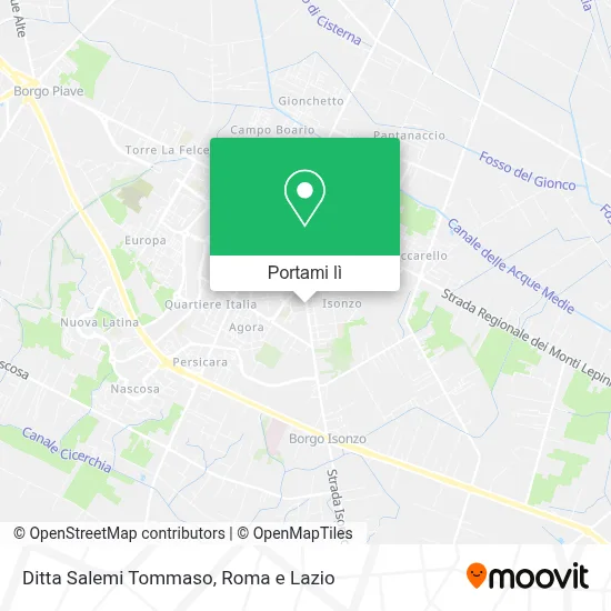 Mappa Ditta Salemi Tommaso