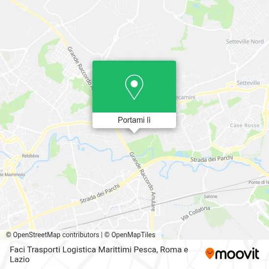 Mappa Faci Trasporti Logistica Marittimi Pesca