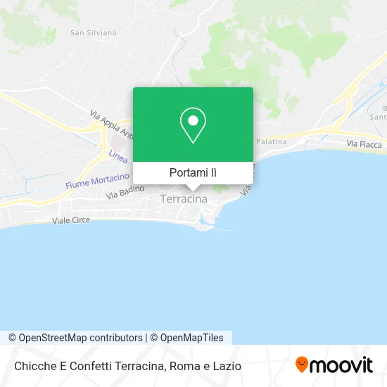Mappa Chicche E Confetti Terracina