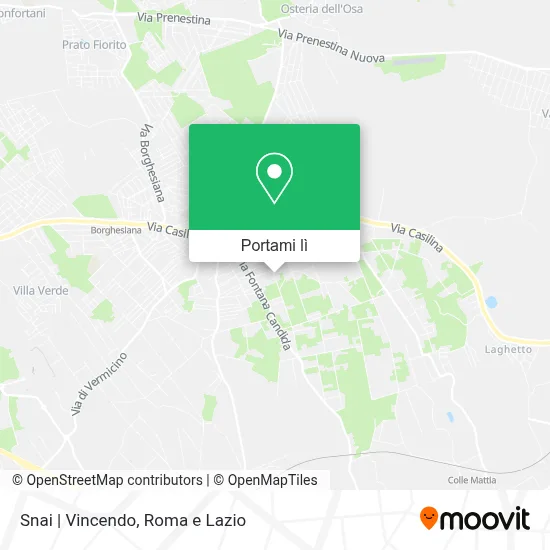Mappa Snai | Vincendo