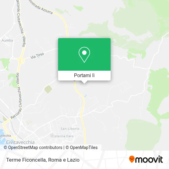 Mappa Terme Ficoncella