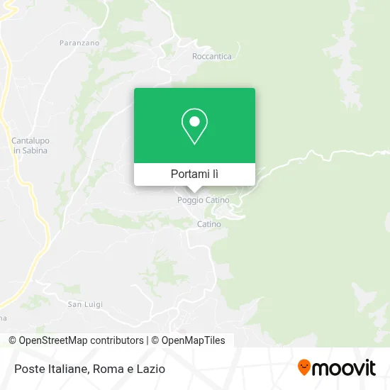 Mappa Poste Italiane