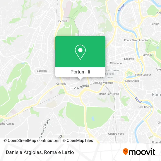 Mappa Daniela Argiolas