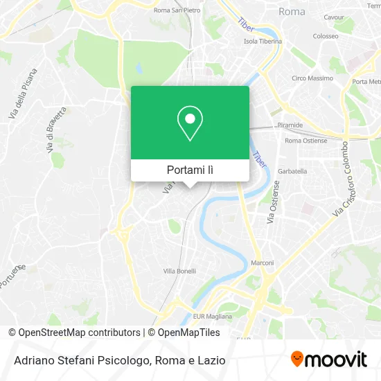 Mappa Adriano Stefani Psicologo