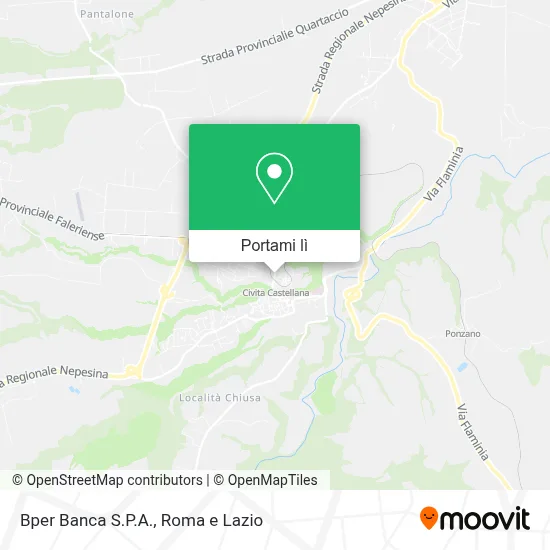 Mappa Bper Banca S.P.A.