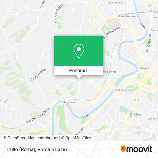 Mappa Trullo (Roma)