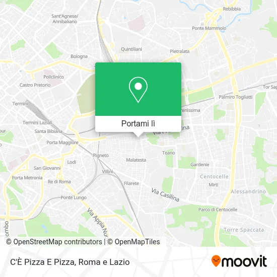 Mappa C'È Pizza E Pizza
