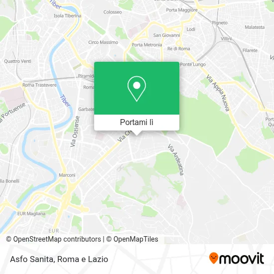 Mappa Asfo Sanita
