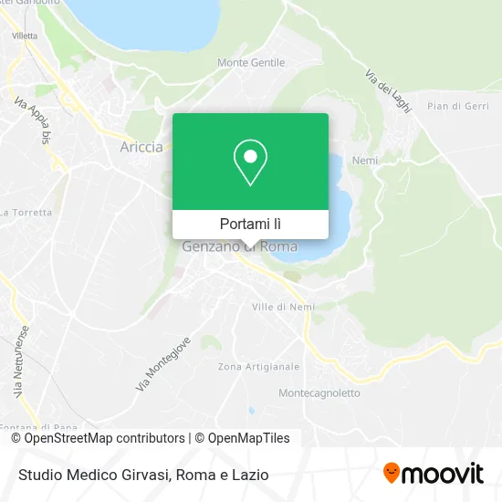Mappa Studio Medico Girvasi