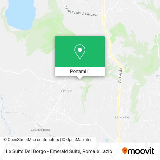 Mappa Le Suite Del Borgo - Emerald Suite