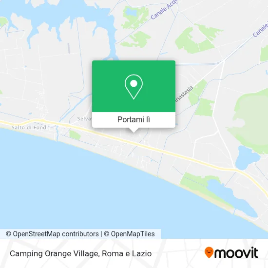 Mappa Camping Orange Village