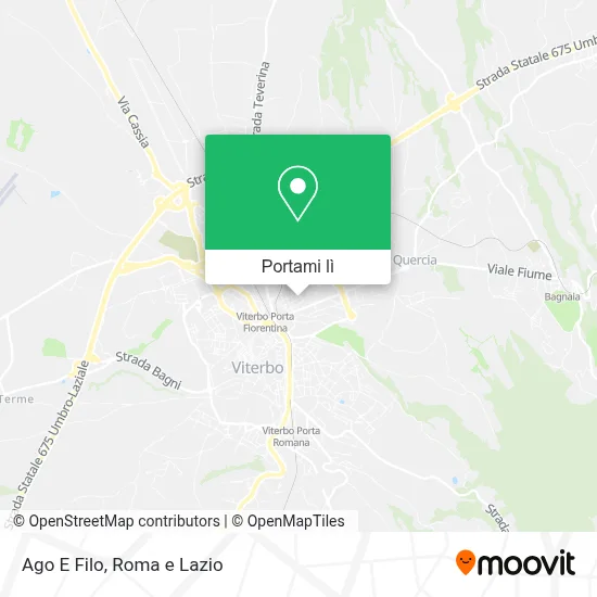 Mappa Ago E Filo