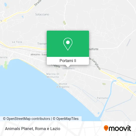Mappa Animals Planet