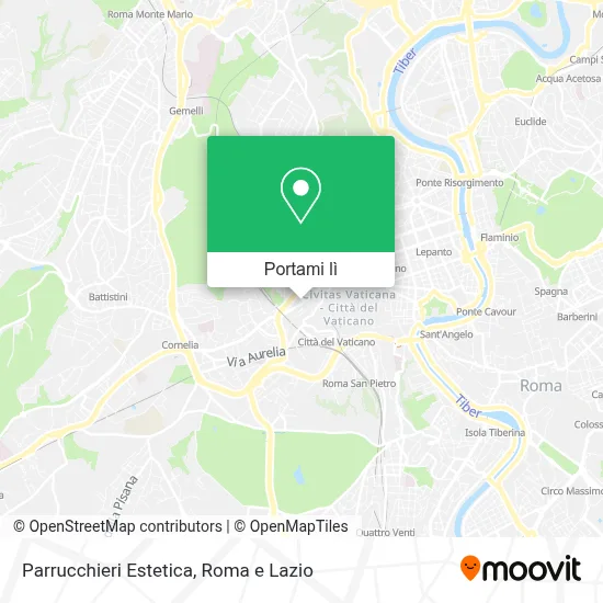 Mappa Parrucchieri Estetica