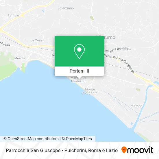 Mappa Parrocchia San Giuseppe - Pulcherini