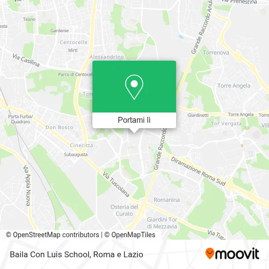 Mappa Baila Con Luis School
