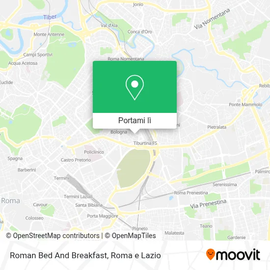 Mappa Roman Bed And Breakfast